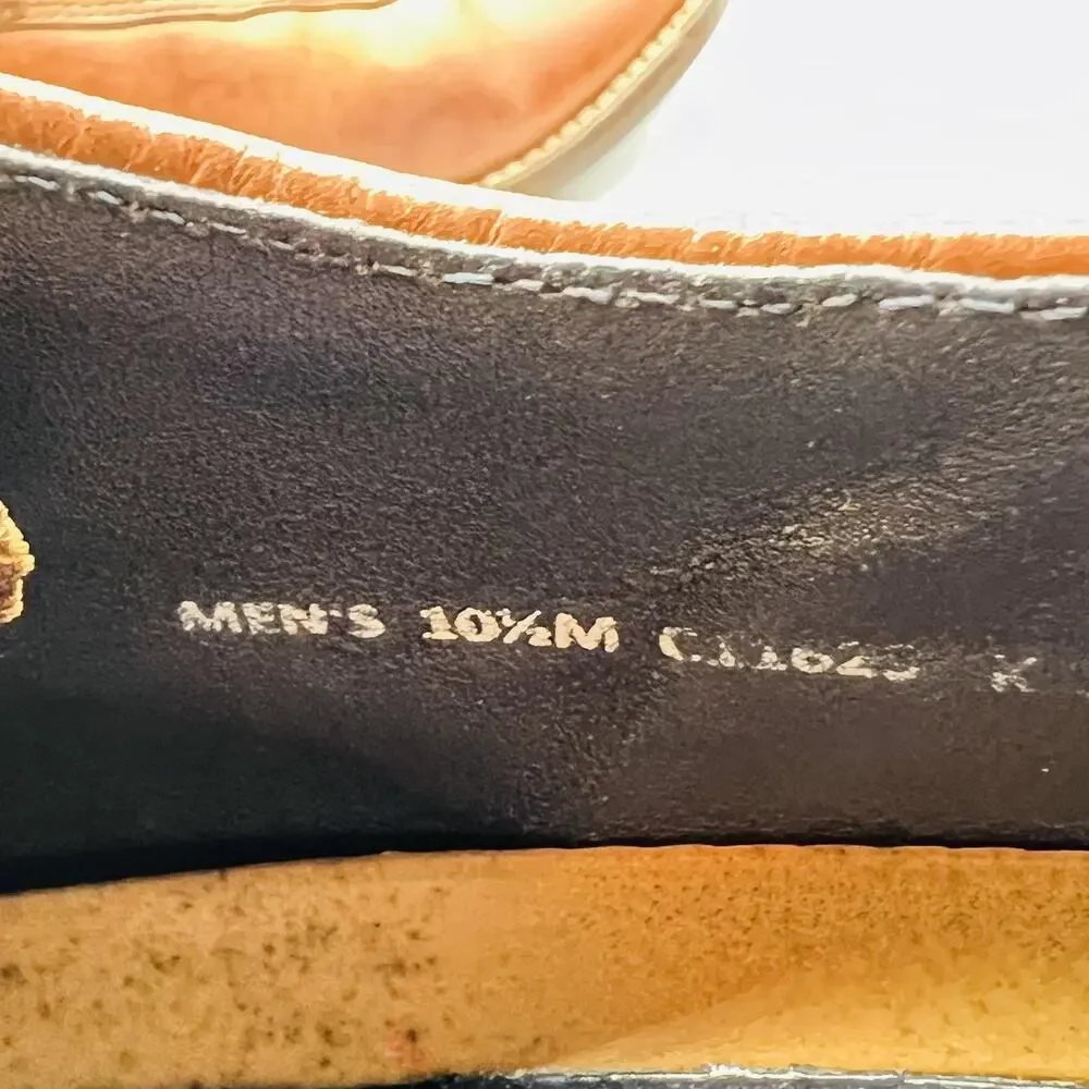 Cole Haan Shoes Mens 10.5 Brown Leather Grand OS Derby Oxford Dress Almond Toe